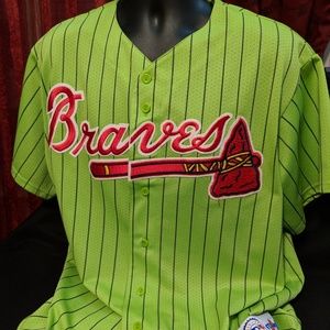 Atlanta Braves Green St. Patrick's Day Jersey